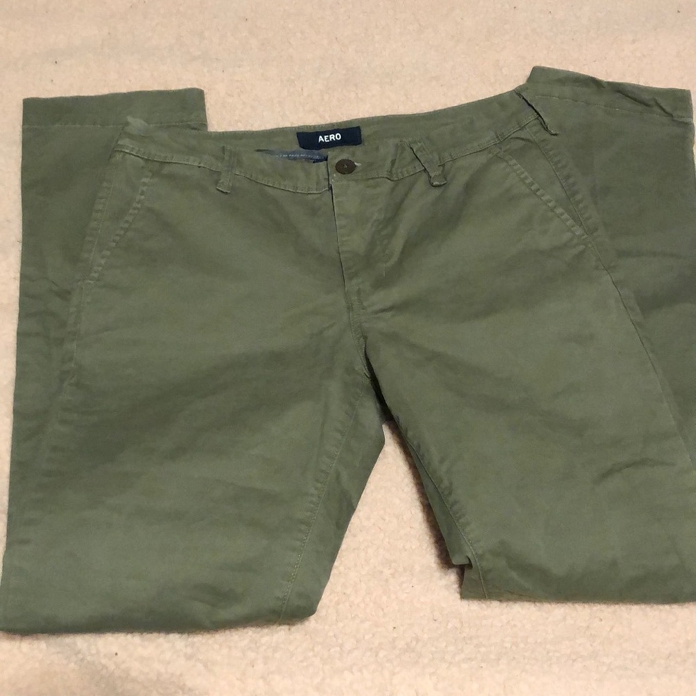 Aeropostale Sage green slacks